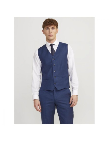 Gilet Costume Bleu Roi Homme JACK&JONES PREMIUM